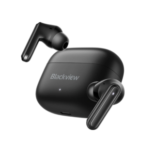 Blackview Airbuds 16: Auriculares ligeros Bluetooth 6.0 - Negro