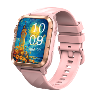 Blackview W10 Pro - Smartwatch con linterna LED - Rosa