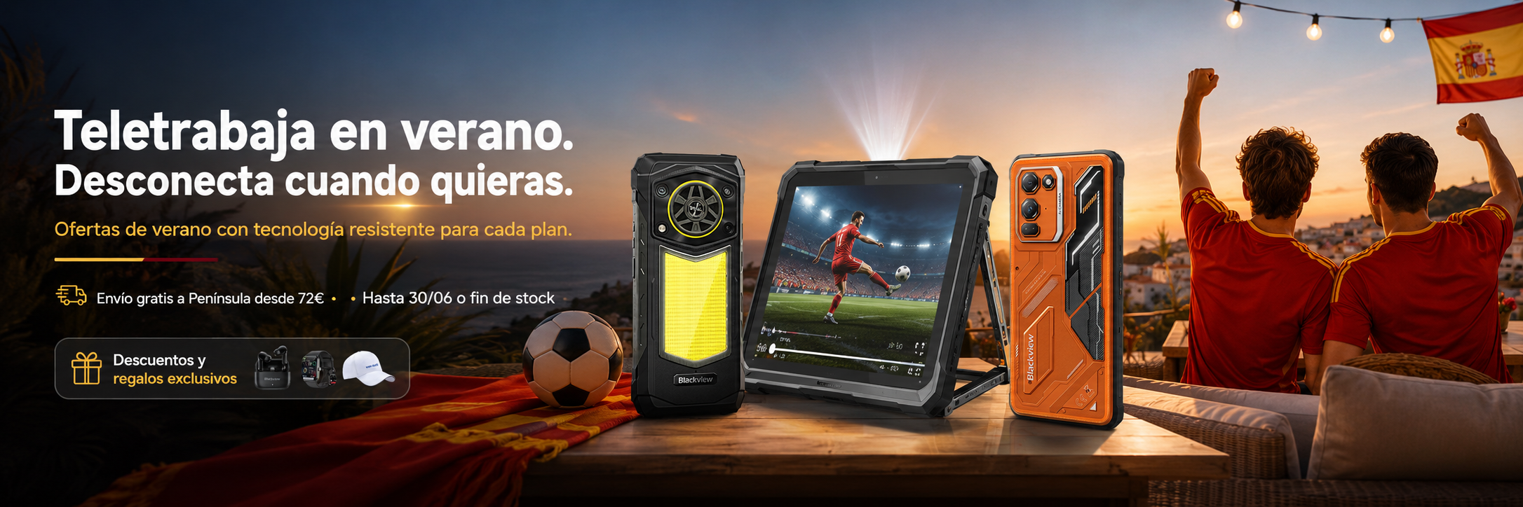 VIVE EL MUNDIAL CON BLACKVIEW - MOVILES CHINOS ESPAÑA